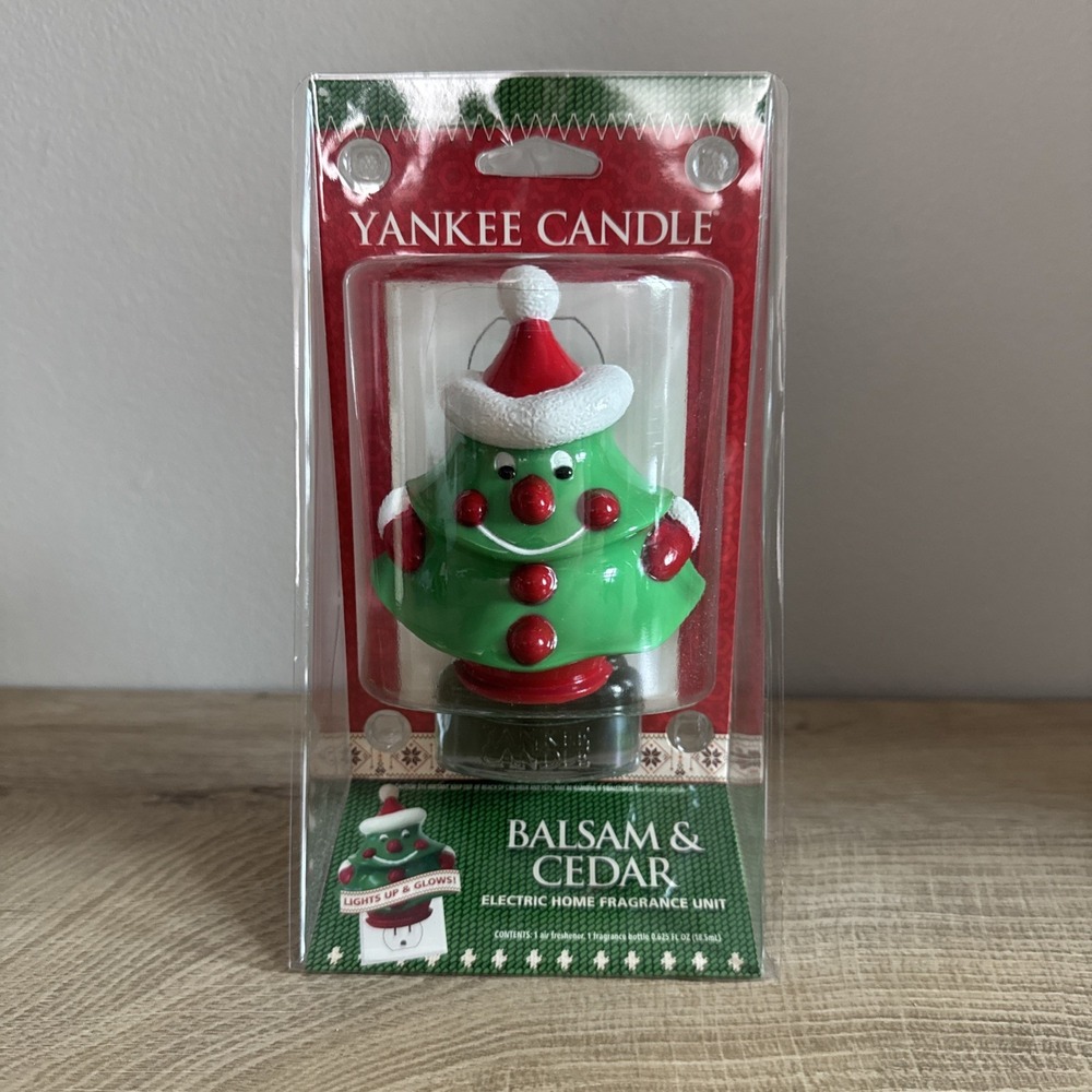 Yankee Candle Plug In Balsam And Cedar Christmas Electric Home Fragrance